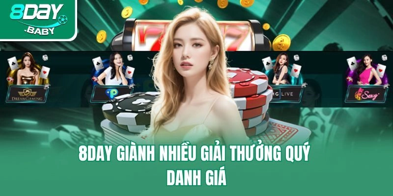8day giành nhiều giải thưởng quý danh giá